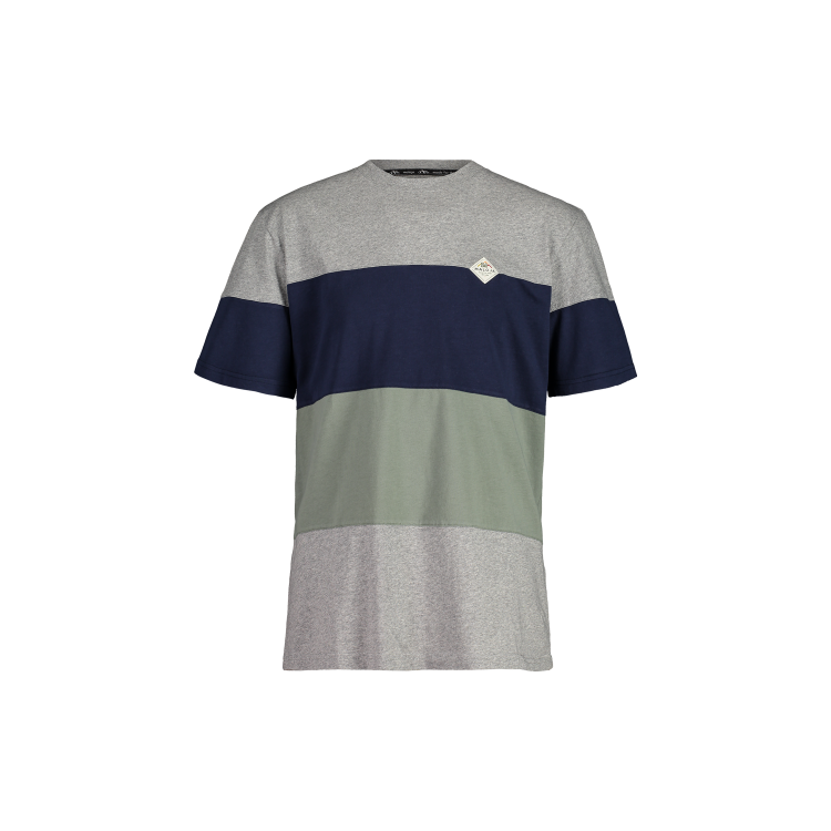 T-shirt Homme Maloja - TollkirscheM. - Grey melange multi