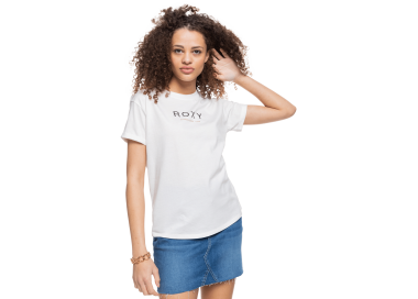 T-shirt manches courtes Femme Roxy - Epic Afternoon - Snow White