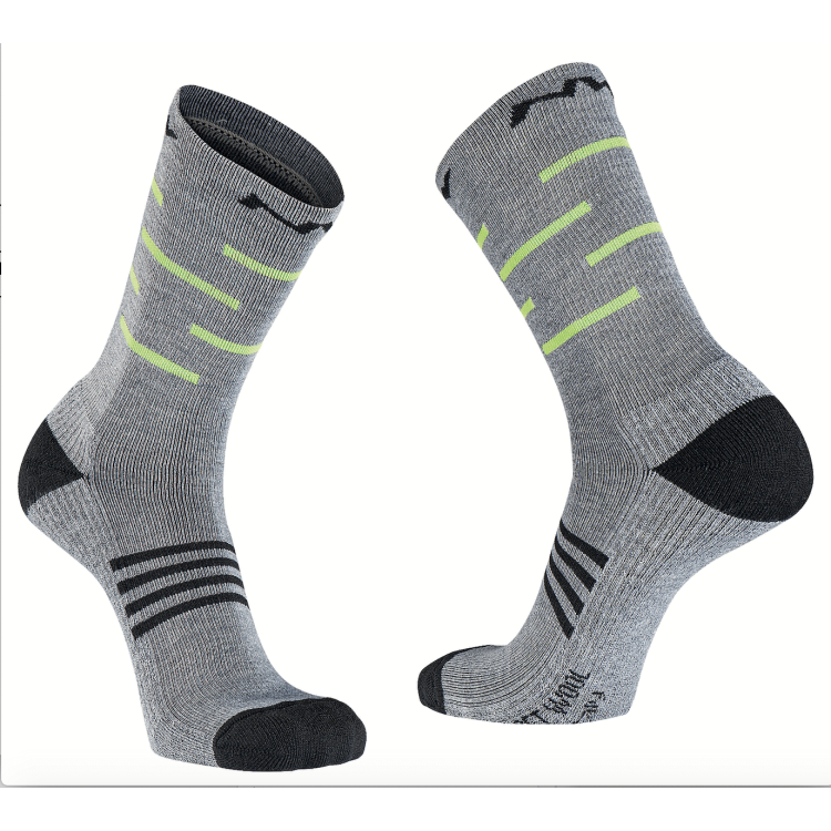 Chaussettes hiver vélo Northwave - Extreme Pro High - Grey