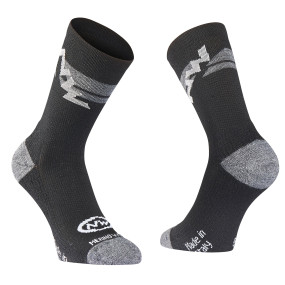 Chaussettes hiver vélo Northwave - Winter High - Black / Grey