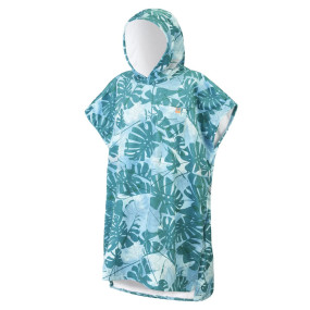 Poncho After Essentials - Big Leaves - Green