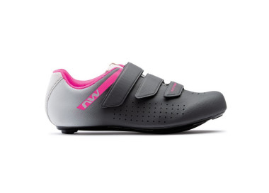Chaussures route Femme Northwave - Core 2 - Anthracite / Rose