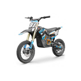 Motocross électrique enfant SX 1100W 12/10, Bleu