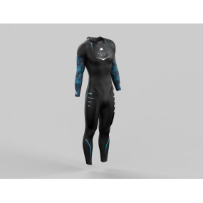 Combinaison Triathlon Homme Zerod - Archi Max -Black/Blue