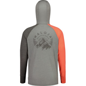 T-shirt manches longues Homme Maloja - ZordoM - Boulder multi