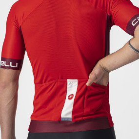 Maillot cyclisme Homme Castelli - Entrata VI - Red