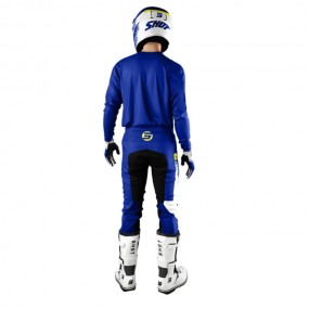 Pantalon Moto Cross Enfant Shot - Devo Kid Roll - Blue