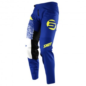 Pantalon de moto Enfant Shot - Devo Kid Roll - Blue